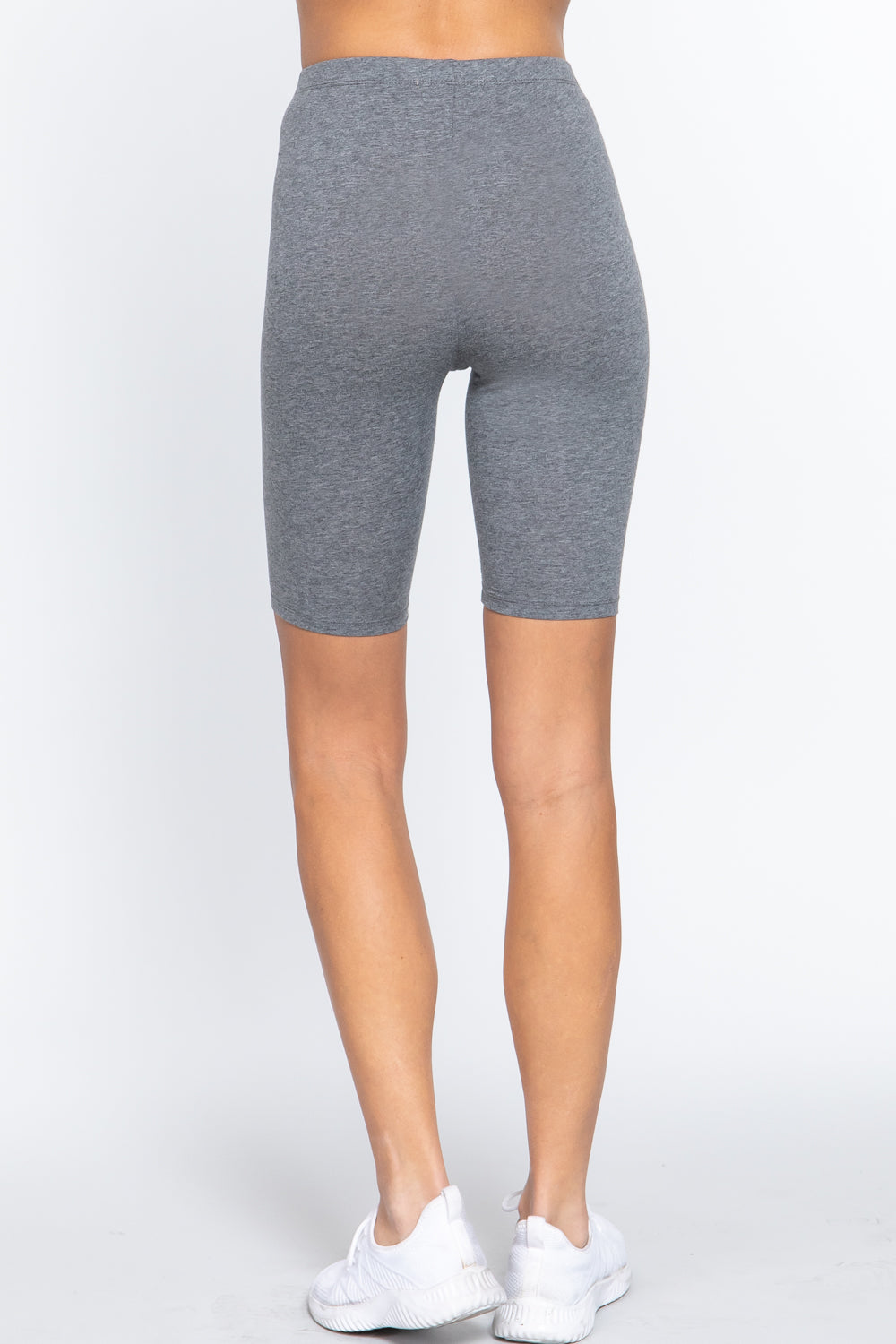 Cotton Jersey Short Leggings